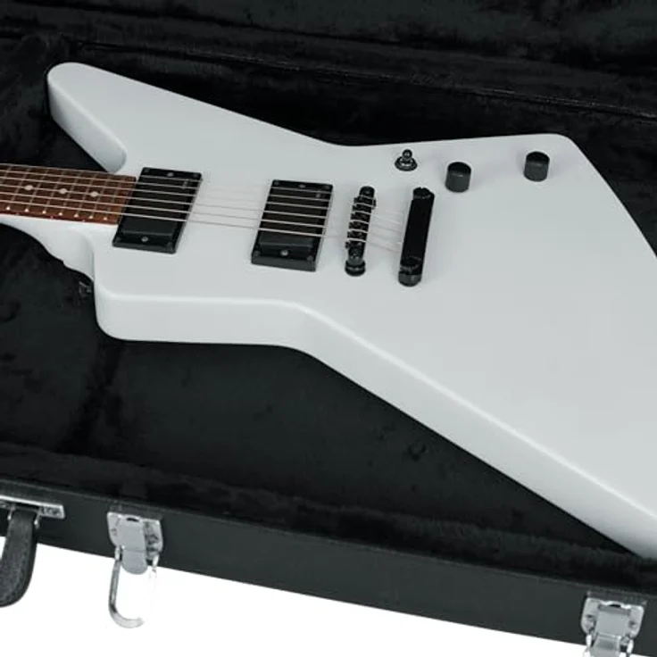 Gator GWE-Extreme, Gitarrenkoffer für radikal geformte E-Gitarren, abschließbar, Schwarz – Bild 17