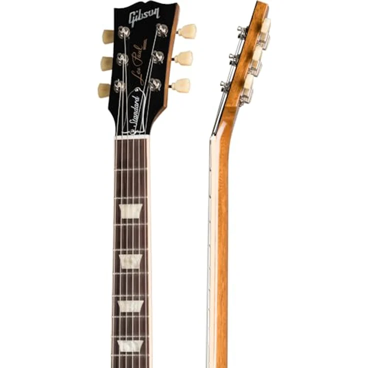 Gibson Les Paul Standard 50s TB, E-Gitarre in Tobacco Burst mit Mahagoni Korpus, Ahorndecke und Burstbucker Tonabnehmer – Bild 9