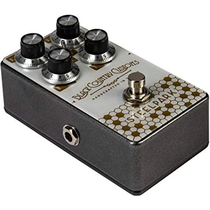 Laney Steelpark, Boutique Overdrive Boost Pedal mit 4 Reglern und 3 Betriebsmodi, handgefertigt in Großbritannien, Metallgehäuse – Bild 2