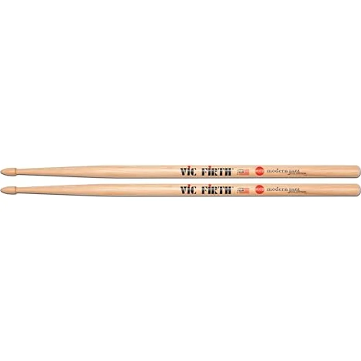 Vic Firth Modern Jazz MJC2, Drumsticks aus Hickory mit verlängertem Kopf, 40,64 cm Länge, 13,97 mm Durchmesser – Bild 3