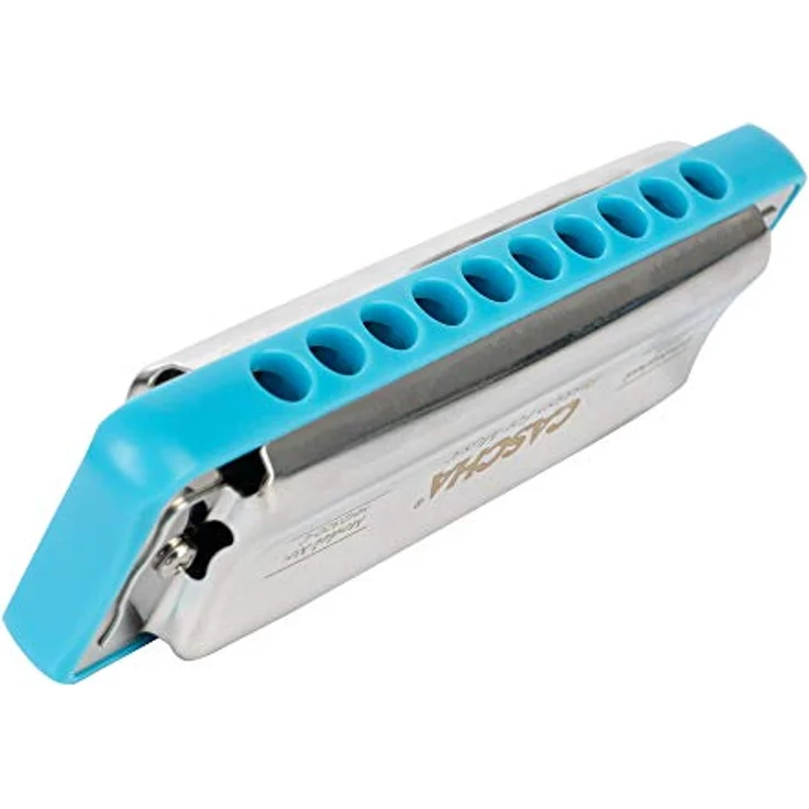 Cascha HH-2324 Ocean Rock Blue G, Diatonische Mundharmonika in G-Dur mit 20 Stimmzungen aus Phosphor-Bronze, blau – Bild 5