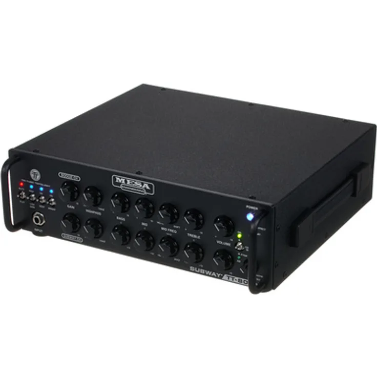 Mesa Boogie Subway TT-800, E-Bass Verstärker Topteil mit 800 Watt Leistung, 2 Kanälen und Röhrenvorstufe
