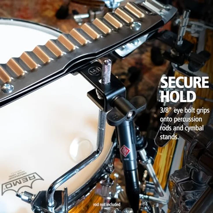 Meinl Turbo Crasher, Percussion Instrument aus Stahl mit schneidendem Sound, Farbe: Silber/Schwarz – Bild 3