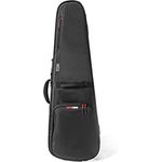 Gator Icon Dreadnought Ac. Guitar BK, Gigbag für Dreadnought Westerngitarre, witterungsbeständiges schwarzes 1000D Nylon, mit versteckten Rucksackgurten und Regenhülle