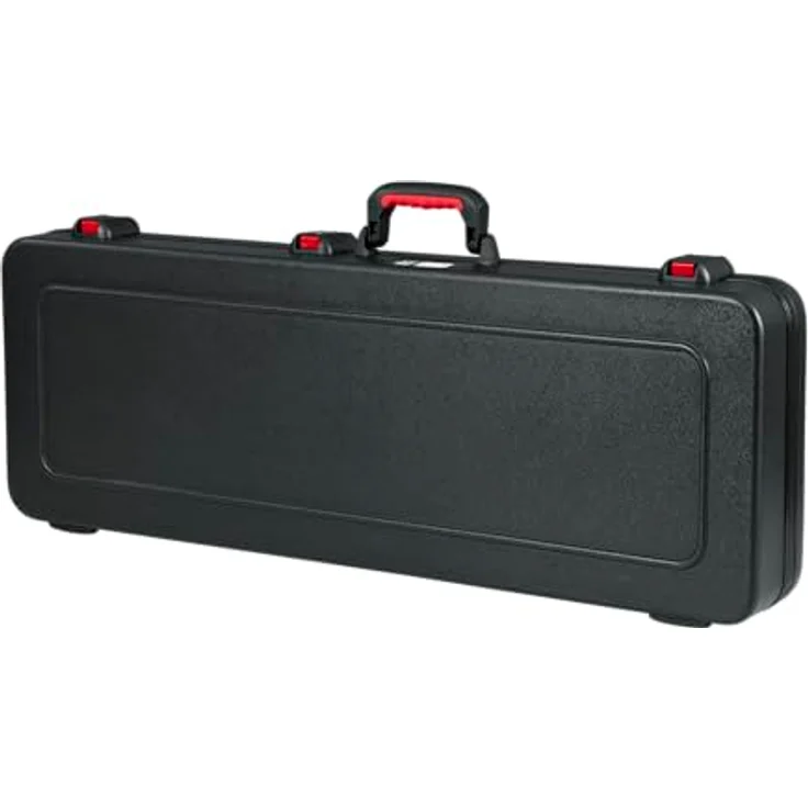 Gator TSA LED Electric Guitar Case, Gitarrenkoffer mit LED-Innenbeleuchtung für ST- & T-Style E-Gitarre, schwarz – Bild 12