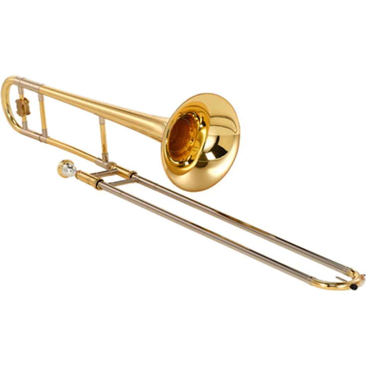 Yamaha YSL-893DNL Jazz-Posaune, 190,4 mm Schallbecher, Dual-Bohrung, Neusilber Züge, klar lackiert, inkl. Nils Landgren Mundstück