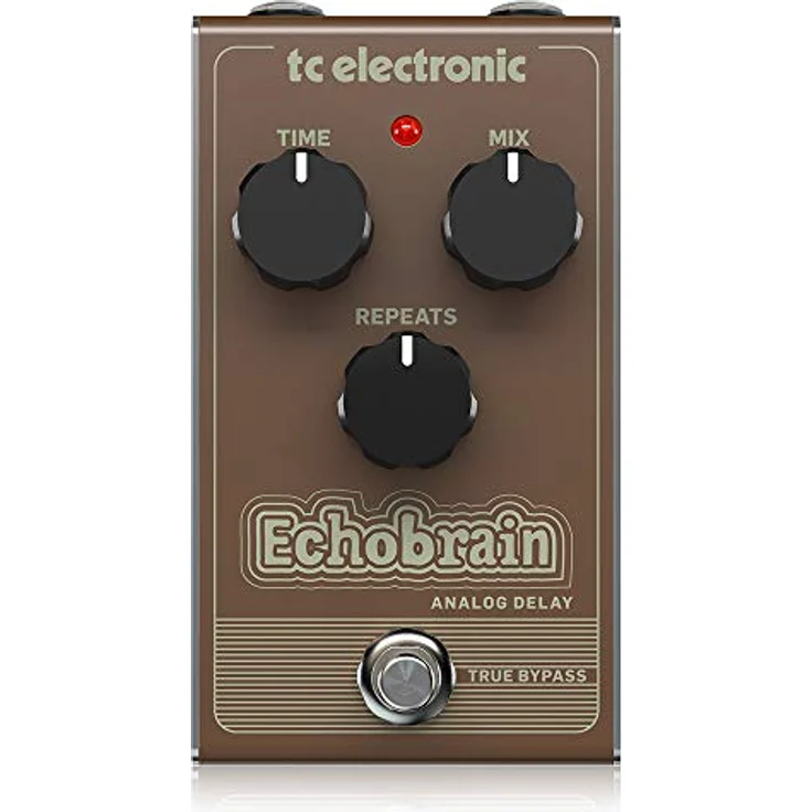 tc electronic Echobrain Analog Delay, Vintage E-Gitarreneffekt mit max. 300 ms Delayzeit, True Bypass – Bild 1