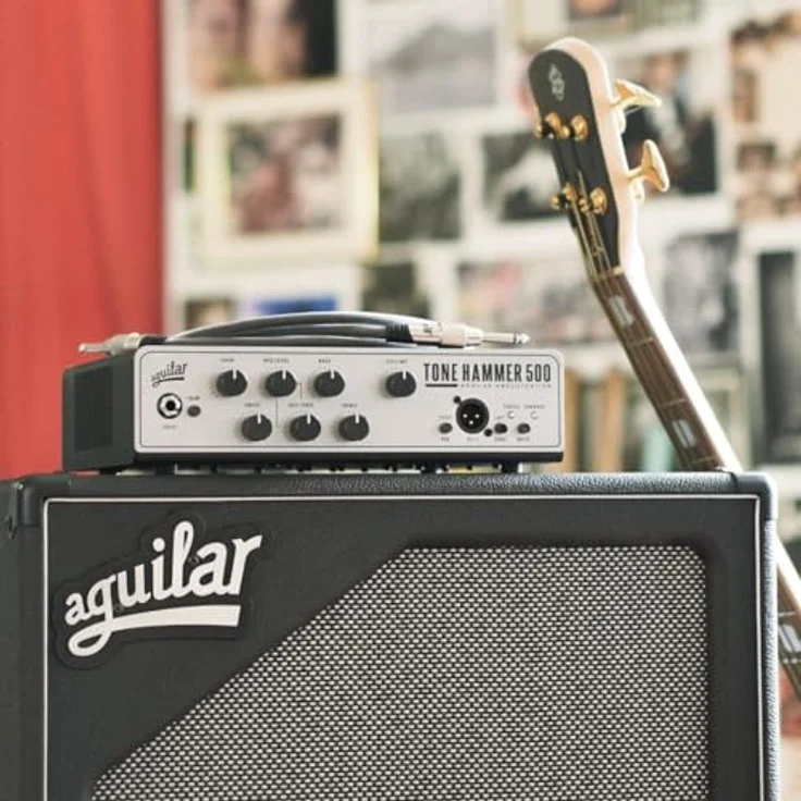 Aguilar Tone Hammer 500 V2, Bass Topteil mit 500 Watt Leistung, Class D Endstufe, EQ und AGS-Schaltung – Bild 4