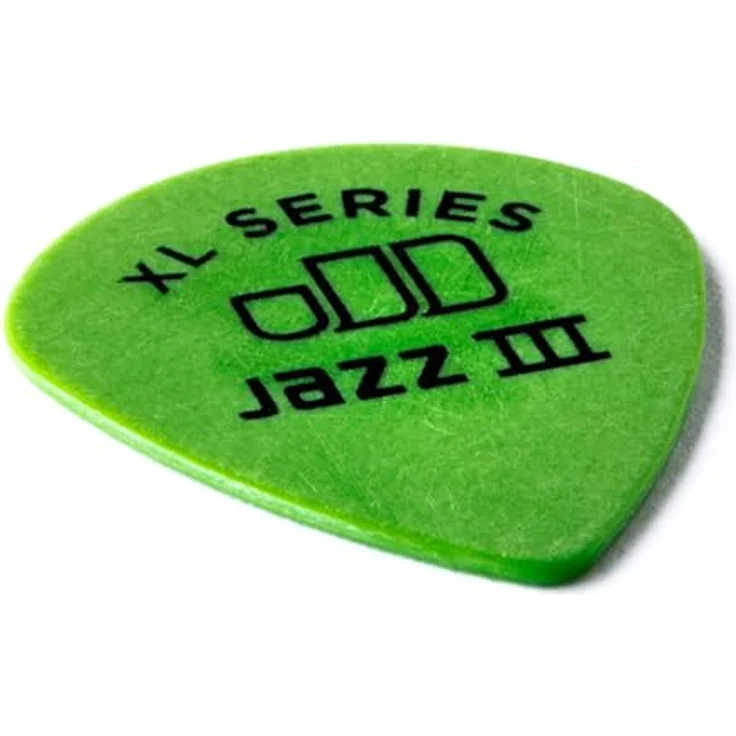 Jim Dunlop Tortex Jazz III XL Plektrum, 0,88mm, 12 Stück, heller Klang und aggressive Angriffs-Kante – Bild 4