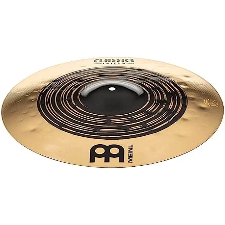 Meinl Classics Custom Dual 16 Zoll Crash Becken (40,64 cm), B12 Bronze, Dunkles und Brilliantes Finish, große dynamische Bandbreite – Bild 3