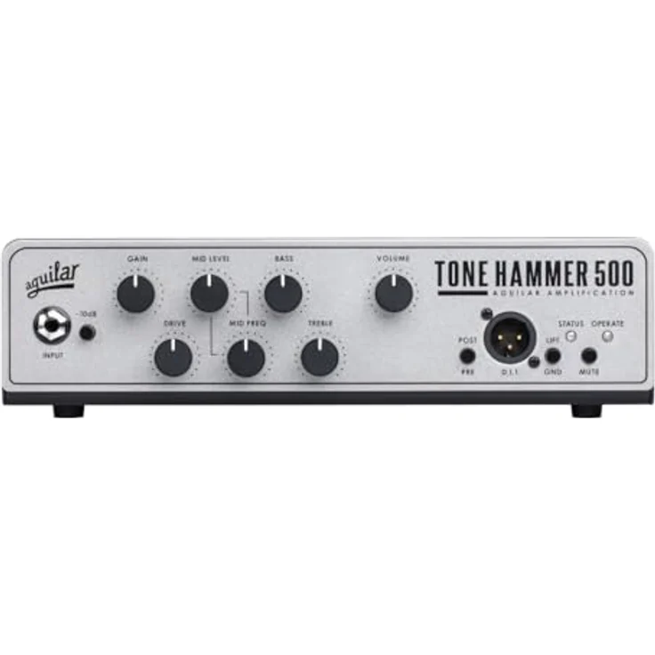 Aguilar Tone Hammer 500 V2, Bass Topteil mit 500 Watt Leistung, Class D Endstufe, EQ und AGS-Schaltung – Bild 1