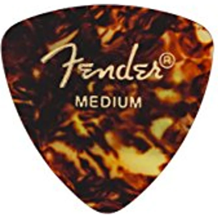 Fender Triangle Picks Shell Set Med, 12er Set, mittlere Größe aus Muschelschale – Bild 2