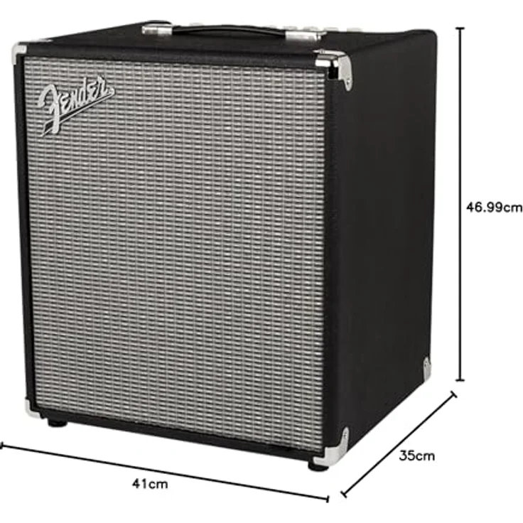 Fender Rumble 100, Bass Combo 100 Watt mit 12" Lautsprecher, schwarz – Bild 8
