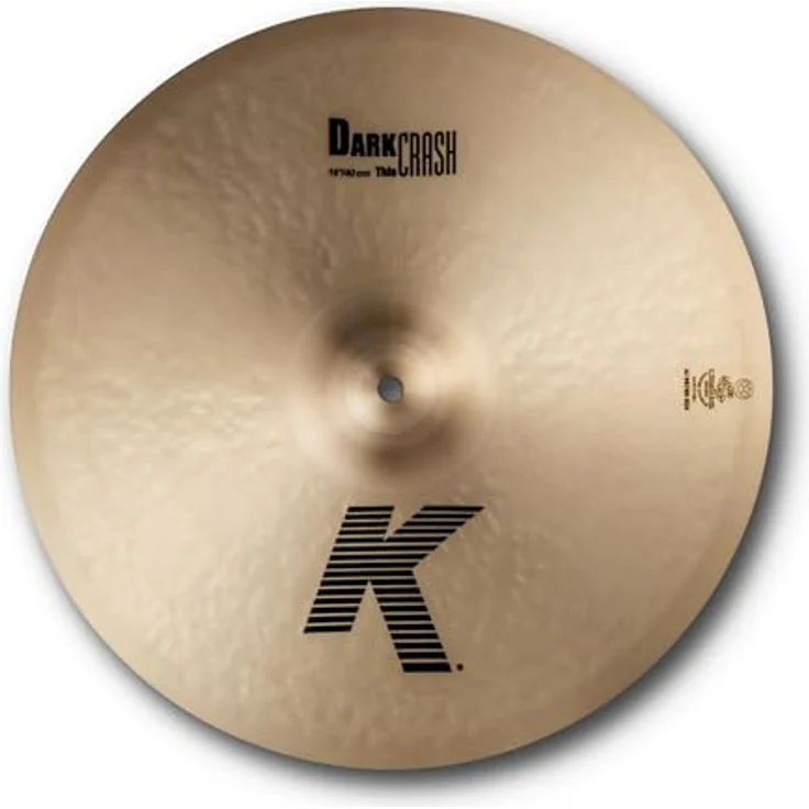 Zildjian K' Dark Crash Thin 16", Schlagzeugbecken mit Traditional Finish – Bild 2