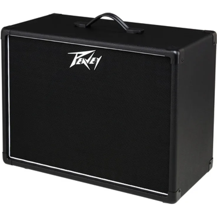 Peavey 112-6 1x12 Cab, Gitarrenbox mit 12" Celestion Greenback, 25 Watt RMS, Schwarz