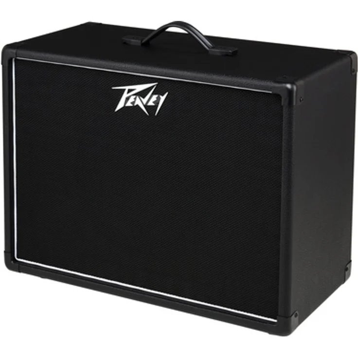 Peavey 112-6 1x12 Cab, Gitarrenbox mit 12" Celestion Greenback, 25 Watt RMS, Schwarz