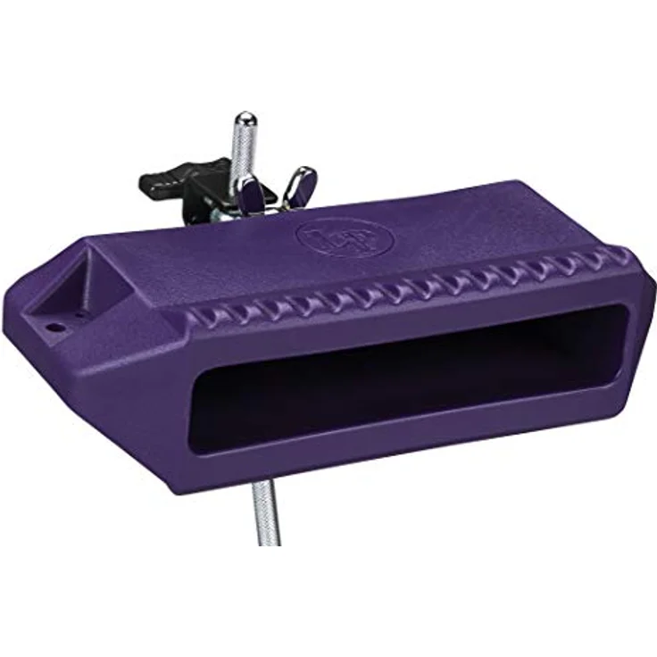 LP 1209 Jam Block Guiro, Low Pitch, Purple, aus Jenigor® mit Halterung, Percussion-Instrument – Bild 2