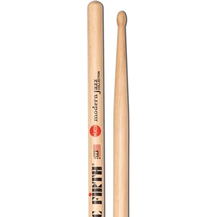 Vic Firth Modern Jazz MJC3, Drumsticks aus Hickory, ovaler Kopf, 41,42 cm Länge, 13,71 mm Durchmesser – Bild 1