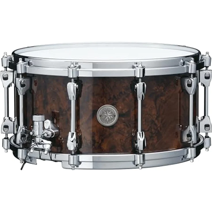 Tama PWB147-GWB Starphonic Snare 14"x7" Snare Drum aus Black Walnut Burl, hochwertige Verarbeitung – Bild 1