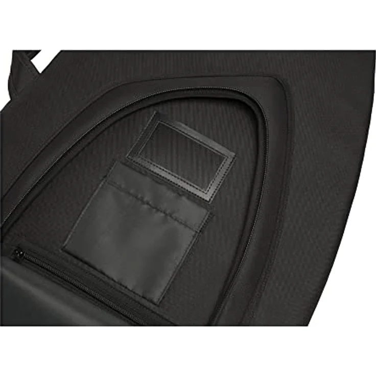 Fender FEJ-610 Jag/JM/Starcast Gigbag, wasserfeste Gitarrentasche aus 400-Denier-Polyester, schwarz, mit Rucksacktrageoption – Bild 4