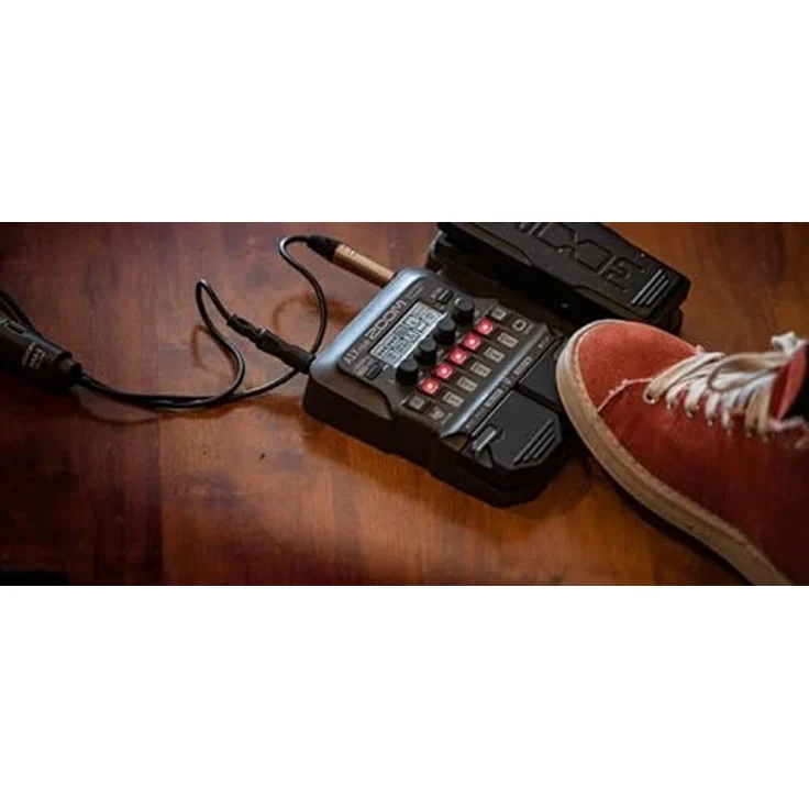 Zoom A1X, Multieffekt für E-Gitarre mit 90 Effekten und Expressionspedal, ideal für akustische Instrumente – Bild 4