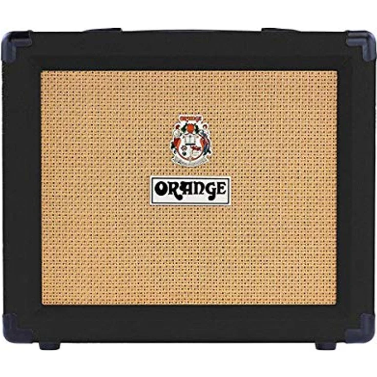 Orange Crush 20 Black, Solid State Combo für E-Gitarre mit 20 Watt Leistung, 1 x 8 Zoll Lautsprecher und 3 Band EQ, schwarz – Bild 1