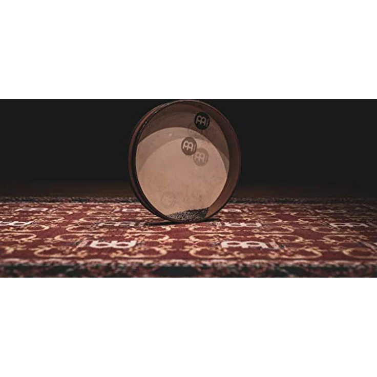 Meinl FD16SD Sea Drum, 16" Percussion Instrument aus Rubber Wood mit Ziegen- und Synthetikfell, Farbe: African Brown, mattes Finish – Bild 2