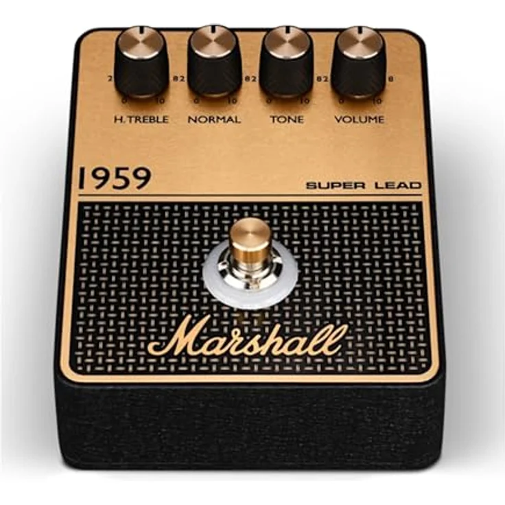 Marshall 1959 Distortion, Overdrive-Pedal für E-Gitarre mit H.Treble, Normal, Tone und Volume Reglern, kompaktes Format – Bild 1