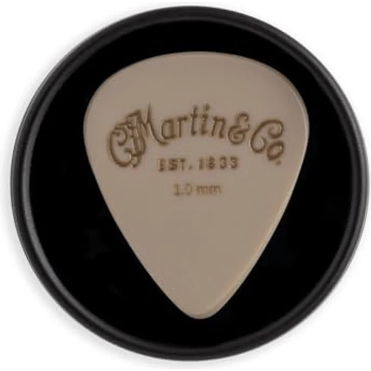 Martin Guitar Luxe by Martin Apex, Plektrum 1,0 mm, Polymer mit Aufbewahrungsdose und Säckchen, Made in USA – Bild 2