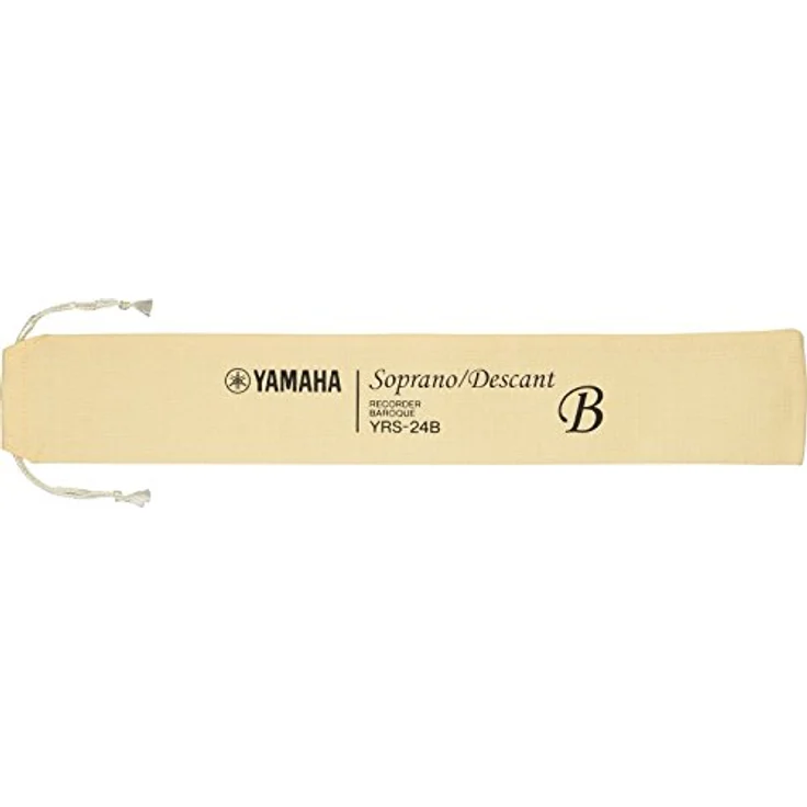 Yamaha YRS-24 B Sopranblockflöte, barocke Griffweise, Doppelloch, dreiteilig, ABS-Kunststoff, weiß, inkl. Tasche – Bild 2