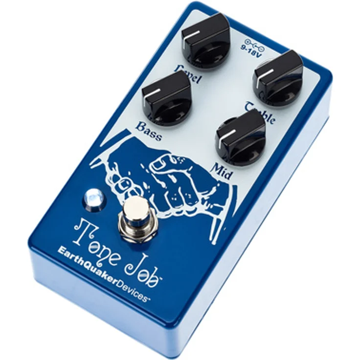 EarthQuaker Devices Tone Job V2 EQ & Booster, aktiver 3-Band Equalizer und Boosterkreislauf, analoger Aufbau, True Bypass, handgefertigt in USA