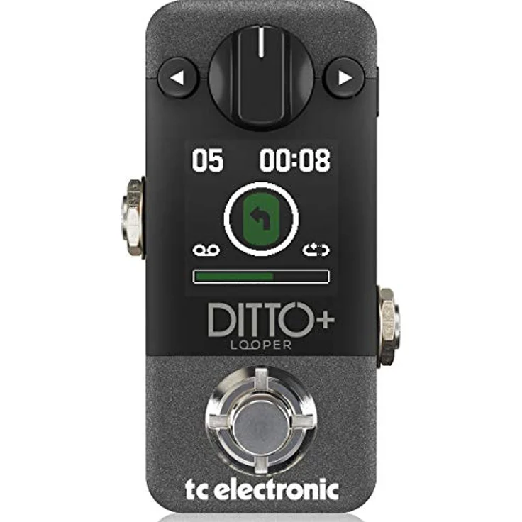tc electronic Ditto + Looper, Gitarren-Effektgerät mit 60 Minuten Loopzeit, 99 Loops und unbegrenzten Overdubs – Bild 1