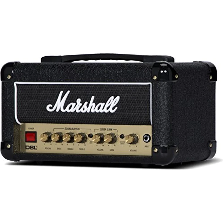 Marshall DSL1HR, Vollröhren E-Gitarren-Topteil mit 2 fußschaltbaren Kanälen, 1 Watt Low-Power-Schalter und FX Loop – Bild 2