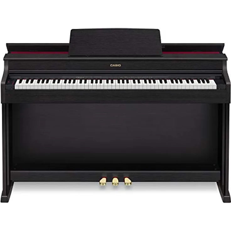 Casio AP-470 BK Celviano, Digitalpiano mit 88 Tasten, skalierter Hammermechanik II, 22 Sounds, 256-stimmige Polyphonie, schwarz