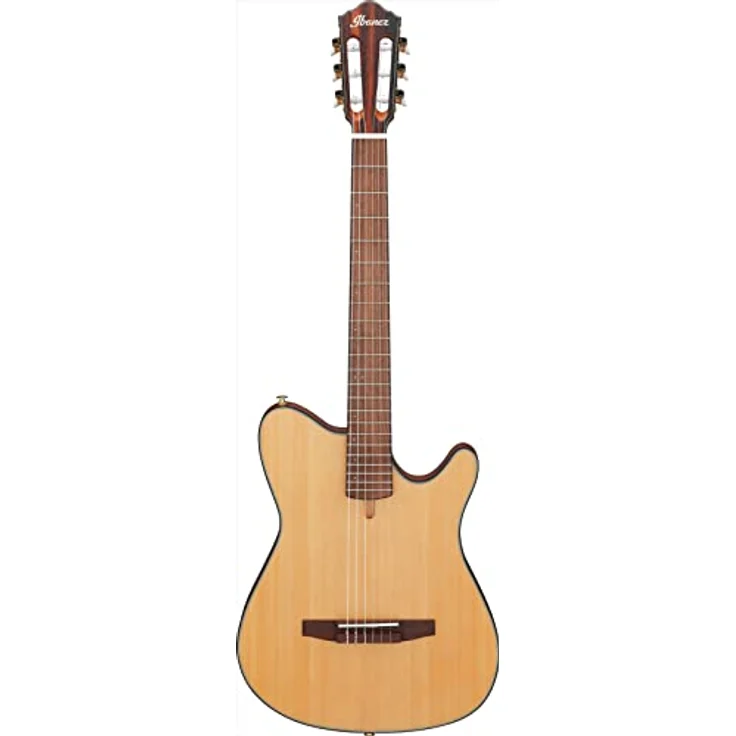 Ibanez FRH10N-NTF, Konzertgitarre mit massiver Sitka-Fichtendecke, Sapele-Korpus, Cutaway, Natural Flat – Bild 1