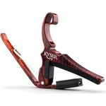 Kyser Schnellwechsel-Kapodaster für 6-saitige akustikgitarren, Rosenholz, leichtes Aluminium, Made in USA