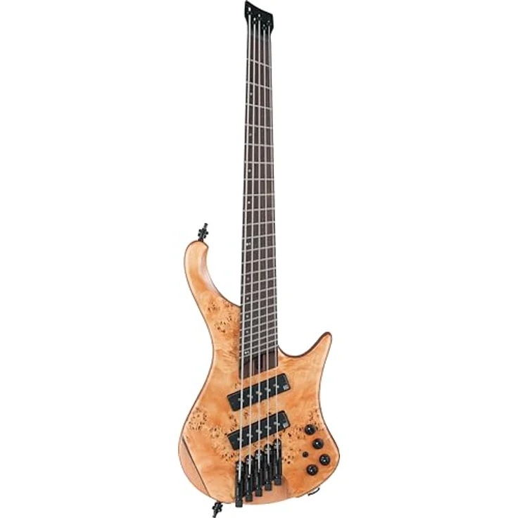 Ibanez EHB1505SMS-FNL, 5-saitiger Headless E-Bass mit 24 Bünden, Korpus aus leichtem afrikanischem Mahagoniholz, Florid Natural Low Gloss – Bild 2