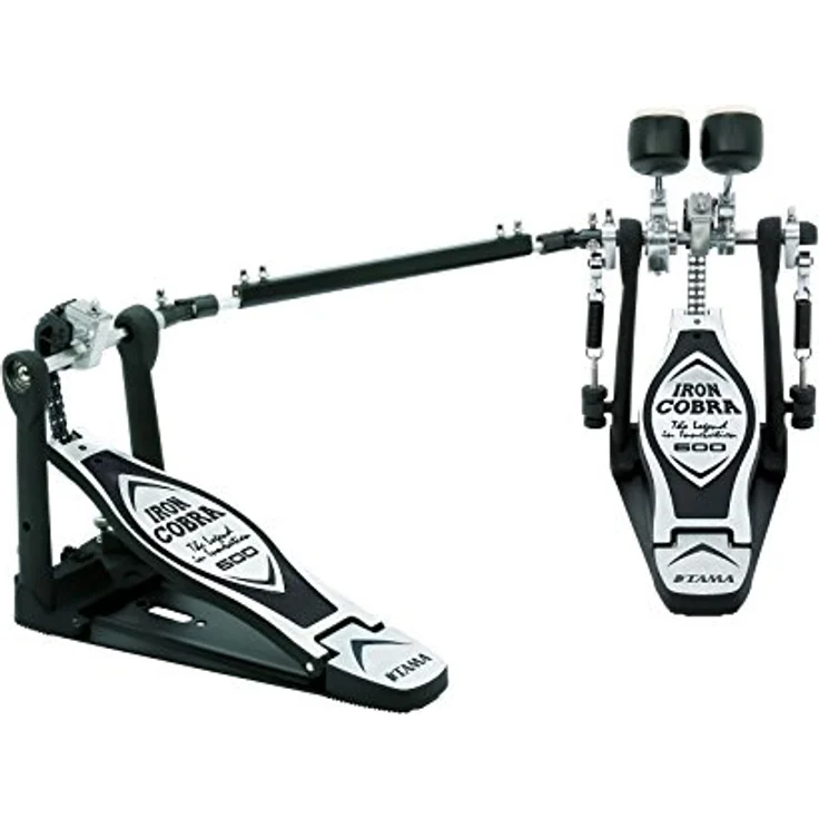 Tama Doppelpedal Iron Cobra HP600DTW, Duo Glide, hochwertige Doppelfußmaschine für Drums – Bild 1