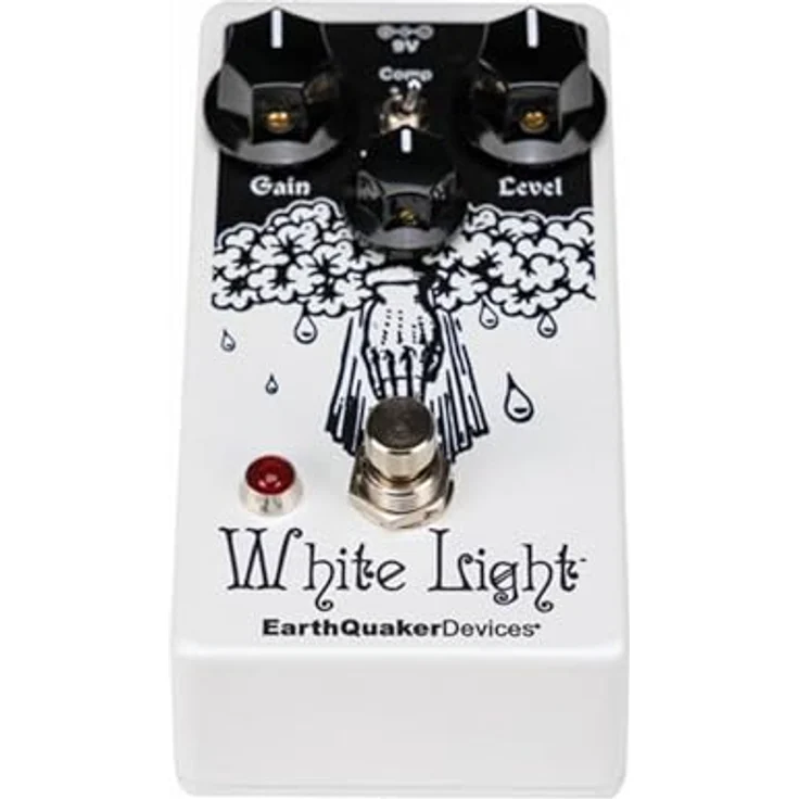 EarthQuaker Devices White Light V2 Overdrive LTD, limitiertes Overdrive Effektpedal mit Kompressionsschalter, True Bypass und Flexi-Switch-Technologie – Bild 4