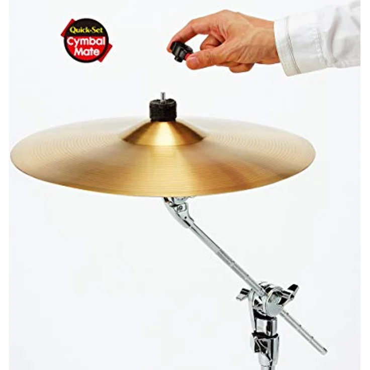 Tama HC43BWN Cymbal Boom Stand Pack, Doppelpack mit versenkbarem Galgen und Quick Set Cymbal Mate – Bild 2