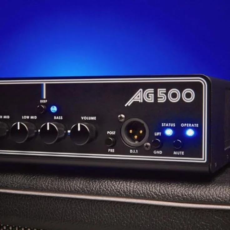 Aguilar AG 500 V2 Bass Head, 500 Watt Class D mit USB-C Schnittstelle und umfassendem EQ-Bereich – Bild 3