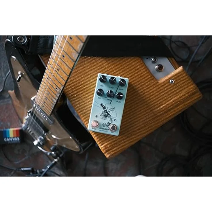 Walrus Audio Voyager Mk2 SFM, Overdrive-Pedal mit parametrischem EQ und 5 wählbaren Modi, Farbe: Seafoam – Bild 2