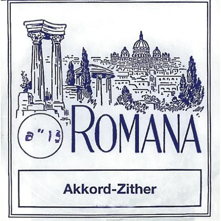 Romana Akkordzither Strings 6/25, vollständiger Satz mit 6 Akkorden und 25 Melodiesaiten – Bild 2