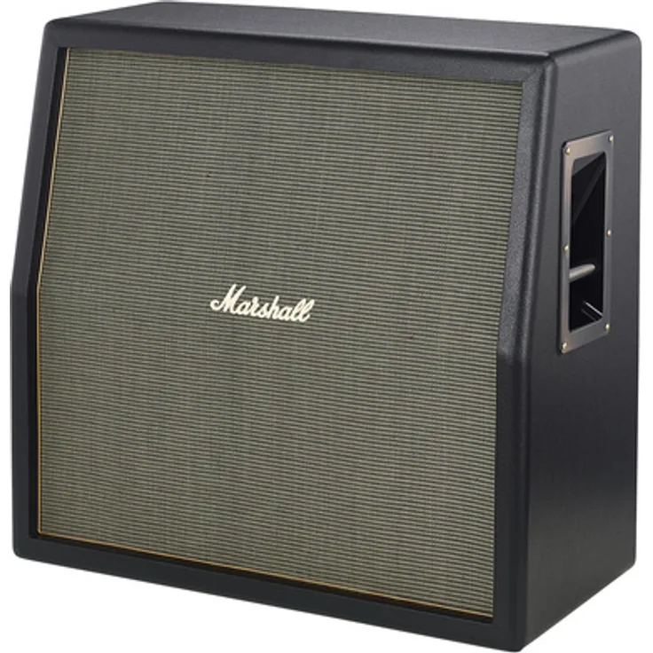 Marshall Origin 412 A Cabinet, 4 x 12 Gitarrenbox mit 240 Watt Leistung und Celestion G12E-60 Lautsprechern, abgeschrägt, 16 Ohm Mono