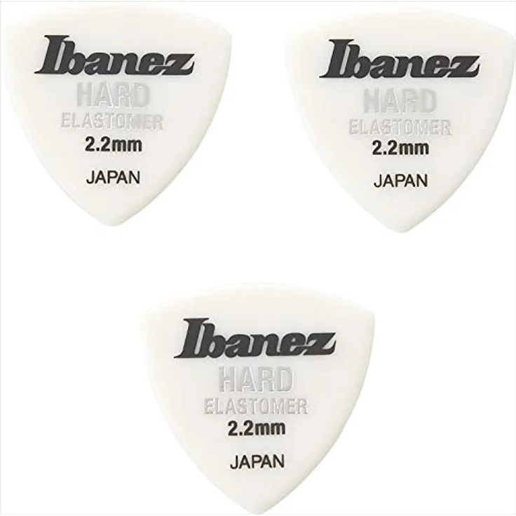 Ibanez BEL4HD22, Elastomer Picks Hard White, Plektren Set aus ausgewählten Materialien für höchste Zufriedenheit – Bild 5