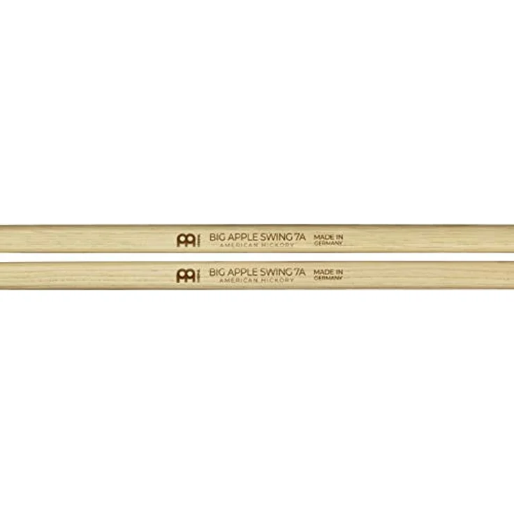 Meinl Big Apple Swing 7A, Drumsticks aus American Hickory mit leichtem Gewicht und eichelförmigem Holzkopf, 406 mm Länge, 13,7 mm Durchmesser – Bild 4
