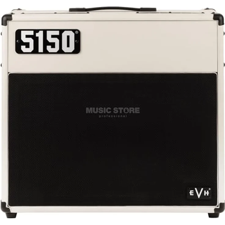 Evh 5150 Iconic 40W 1x12 Combo IV, Röhren Combo Verstärker für E-Gitarre mit 2 Kanälen, 40 Watt, Ivory – Bild 2