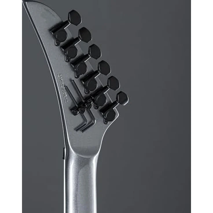 Kramer Guitars SM-1 H Tronius Silver, E-Gitarre aus Mahagoni mit Seymour Duncan JB Tonabnehmer und Floyd Rose Tremolo – Bild 5