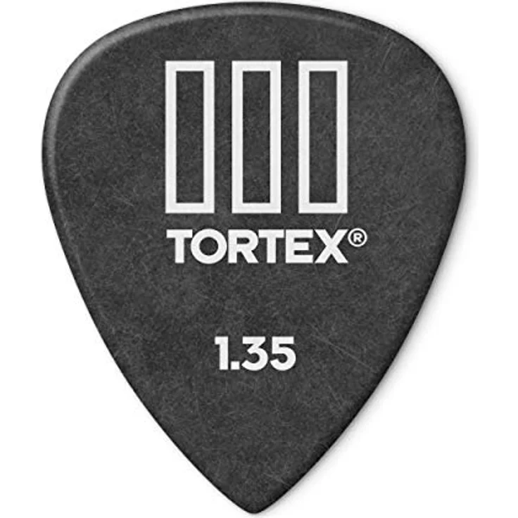 Dunlop Tortex III Plektren, 1.35 mm, Players Pack mit 12 Stück – Bild 2