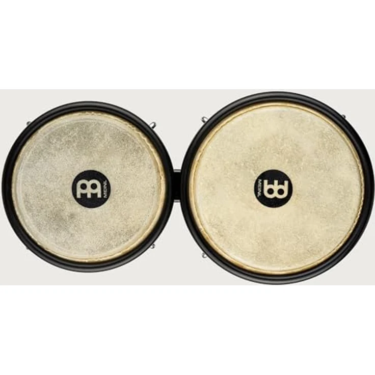 Meinl Bongo & Percussion Pack, HB50BK Journey Serie Bongos, Compact Foot Tambourine, Luis Conte Live Shaker, Classic Wood Claves – Bild 7
